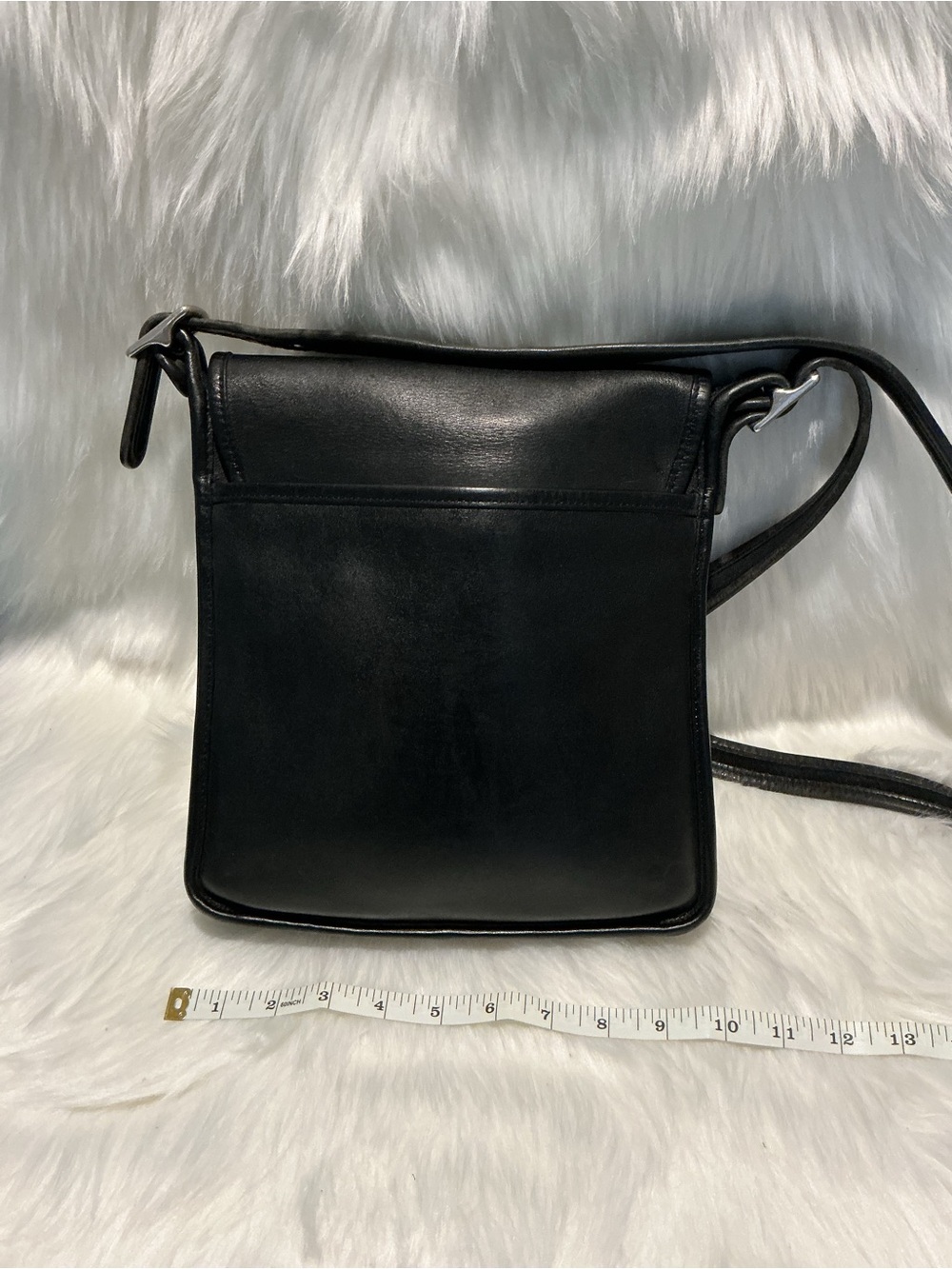 Coach Black Leather Legacy Studio Flap 9144 - Picture 2 of 5